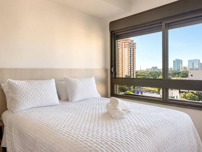 Apartamento de vacaciones para 4 personas, con jardín y terraza - 1