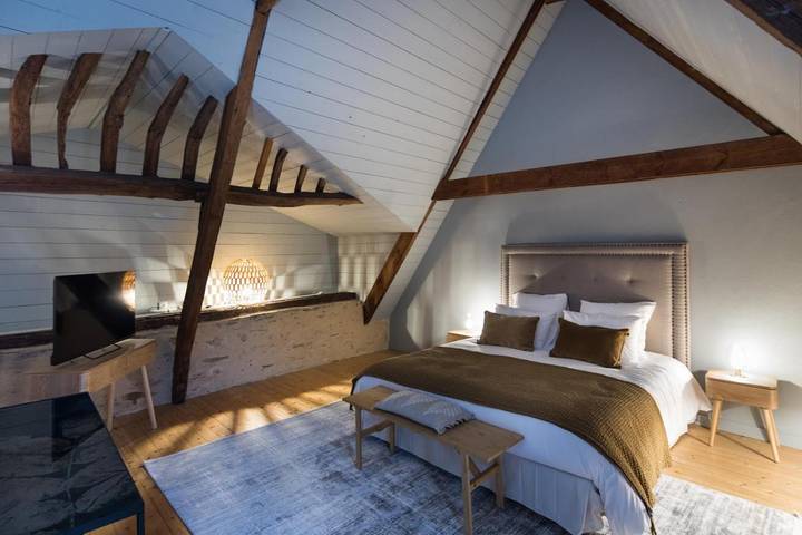 Location de vacances pour 4 personnes, avec jacuzzi et piscine ainsi que sauna et jardin, adapté aux familles à Malansac - 4