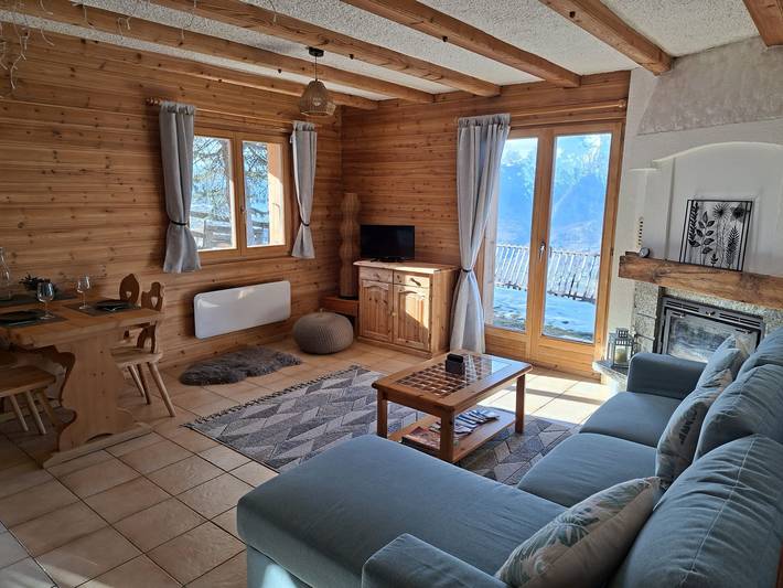 Hütte für 5 Personen, mit Garten in Veysonnaz