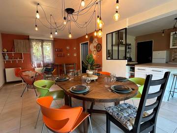 Cottage pour 8 personnes, avec jardin, adapté aux familles à Beauzelle