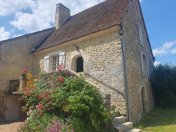 Location de vacances pour 5 personnes, avec jardin ainsi que balcon et vue à Le Gué-de-la-Chaîne