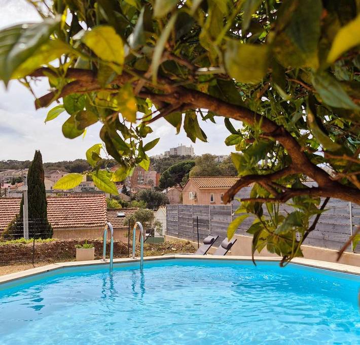 Villa pour 6 personnes, avec jardin et piscine à La Seyne-sur-Mer