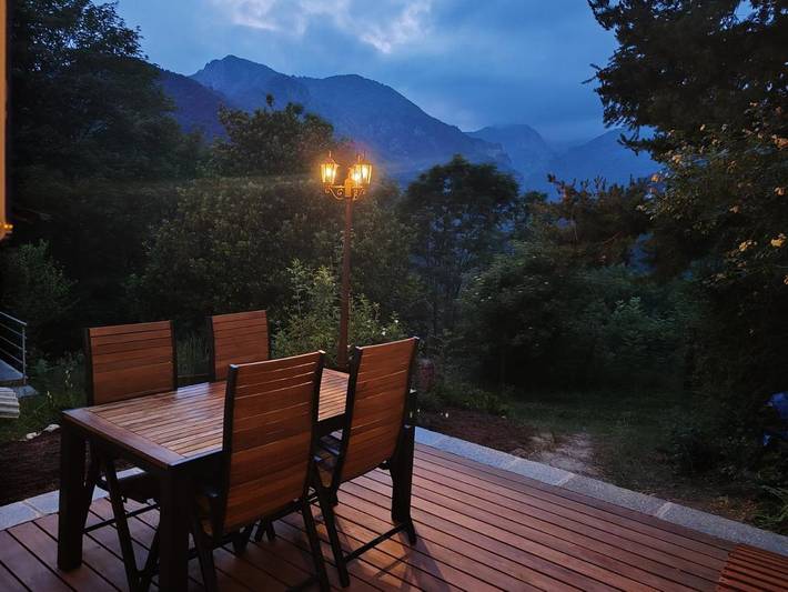 Gîte pour 4 personnes, avec Balcon et Terrasse ainsi que Jardin et Vue à San Damiano Macra - 4