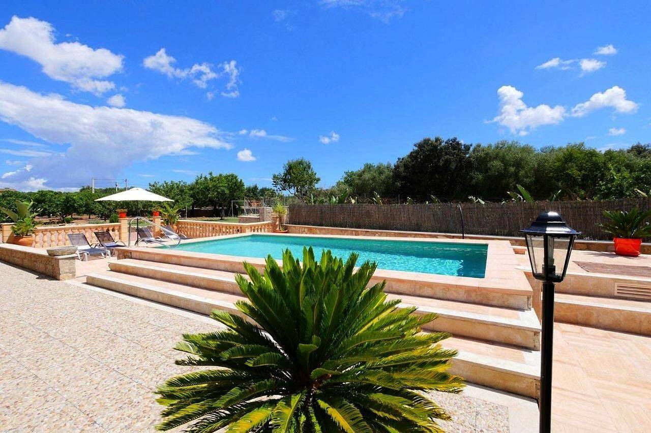 Ferienhaus "Casa Sa Rota" mit Bergblick in Ariany, Mallorca Inselmitte