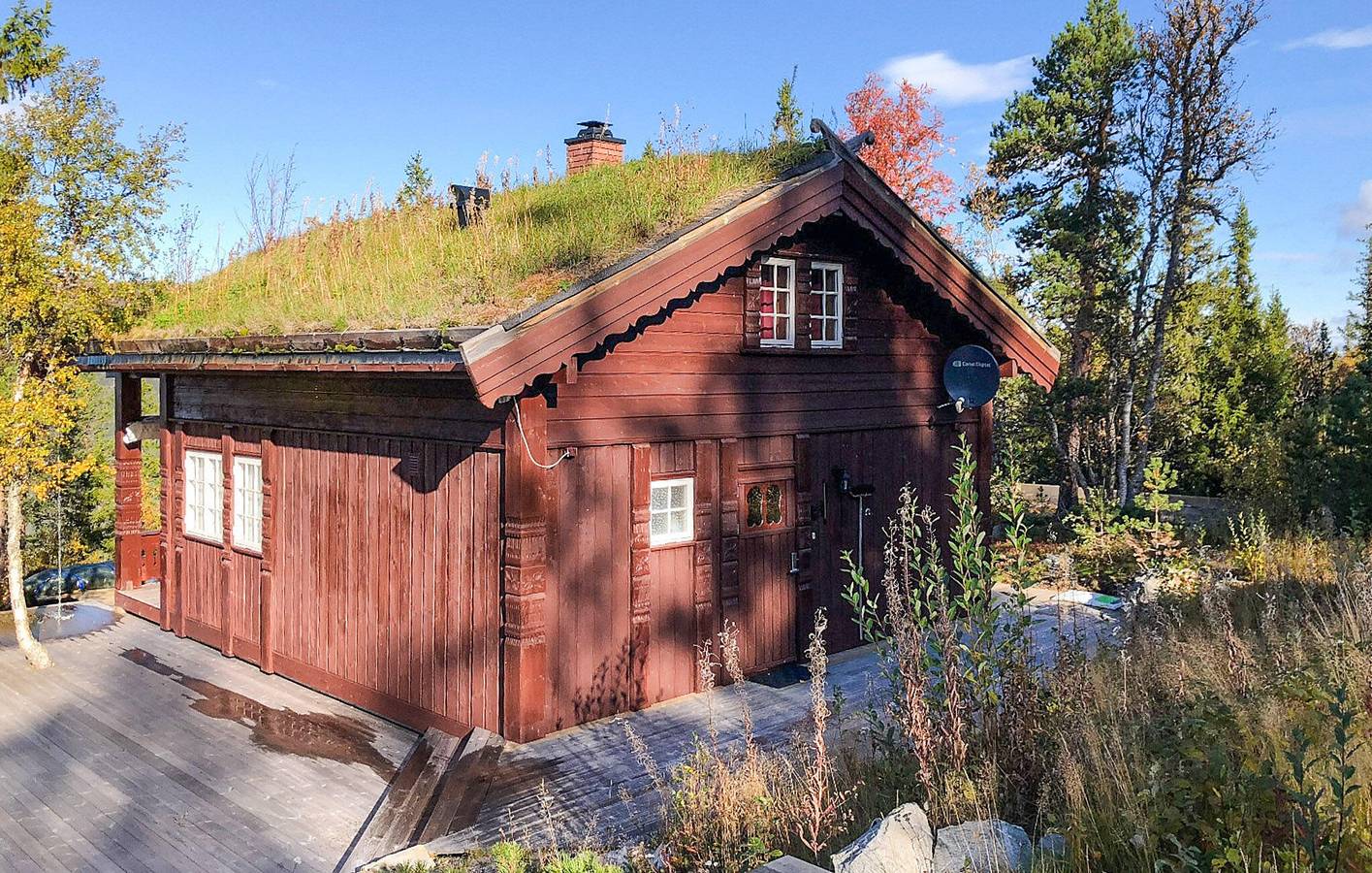 Ferienhaus für 8 Personen mit Terrasse in Kvitåvatn, Tinn