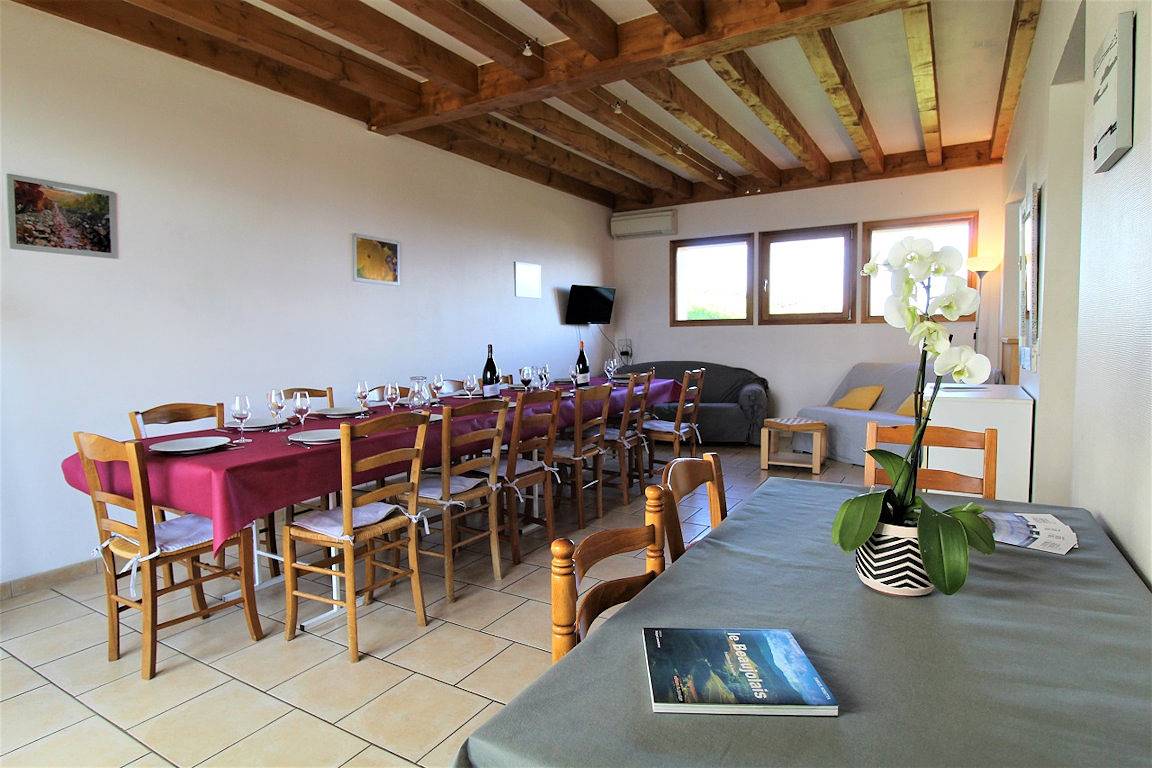 Grand Gîte Les Roches Bleues in Odenas, Beaujolais