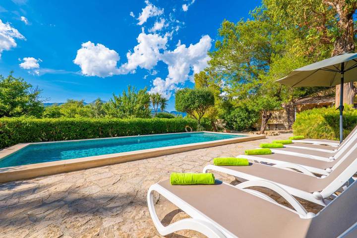 Can Reure - Ferienhaus mit privaten Pool in Inca. Wifi gratis in Inca, Mallorca Inselmitte