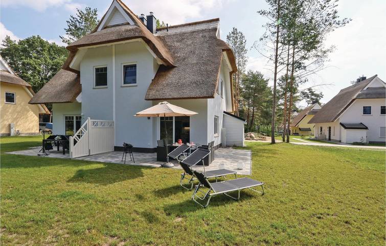 Ferienhaus für 4 Personen, mit Sauna und Garten sowie Terrasse in Zirchow - 2
