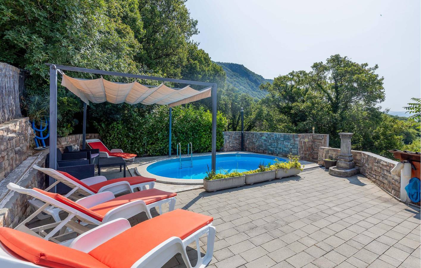 Ganze Ferienwohnung, Ferienwohnung für 6 Personen mit Terrasse in Bribir, Primorje-Gorski Kotar
