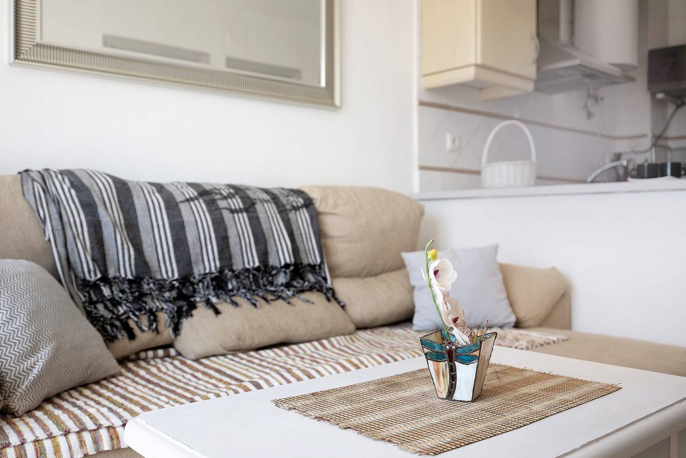 Apartamento inteiro, Apartamento 'Surfer Tarifa' com Vista Mar, Varanda e Wi-Fi in Playa de Los Lances, Tarifa (Espanha)