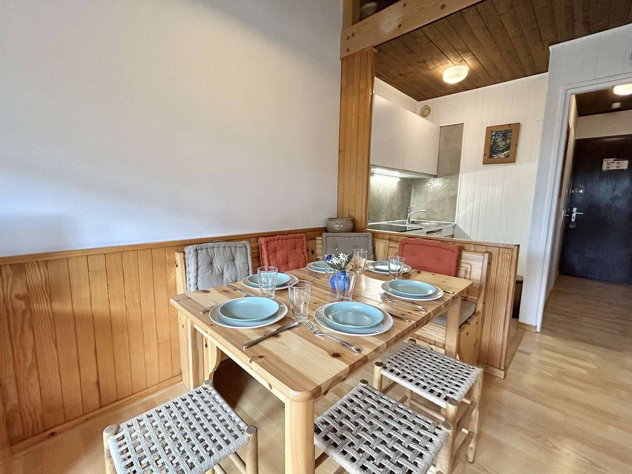 Studio entier, Studio + Alcôve 4 Couchages, Balcon, Parking, Skis - Proche Rochebrune, Megève in Megève, Pays du Mont-Blanc