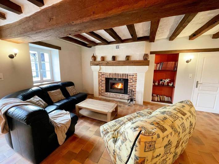 Location de vacances pour 4 personnes, avec Terrasse et Jardin à Gizeux