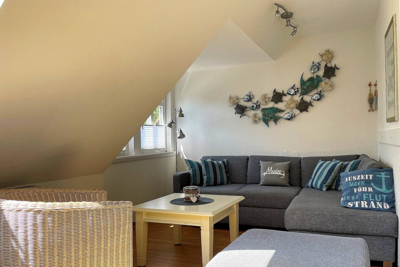 Ganze Ferienwohnung, Apfelblüte, Badestraße in Wyk auf Föhr (Stadt), Wyk auf Föhr