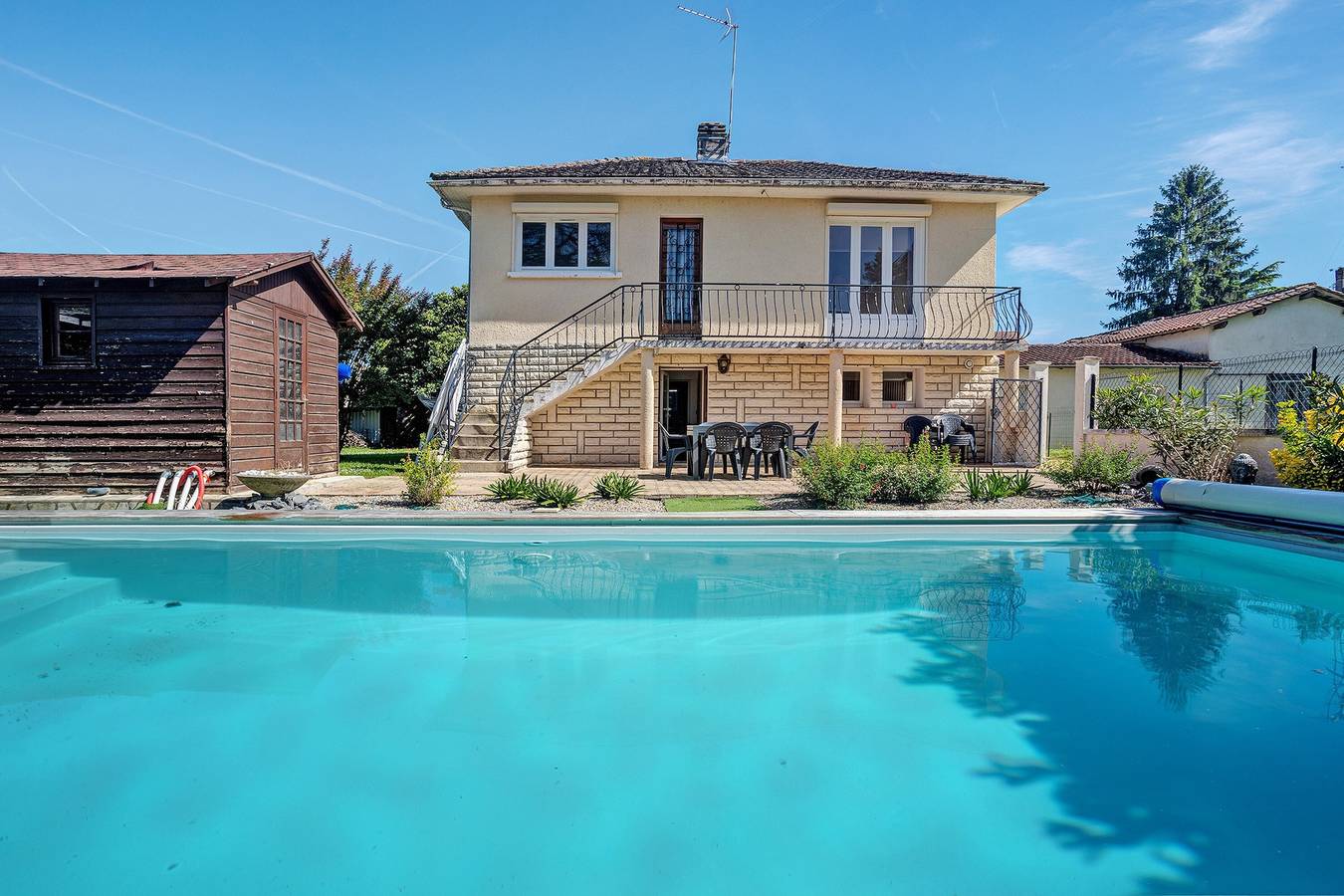 Maison de vacances « Les Petits Cailloux » in Saint-Médard-de-Mussidan, Périgord Blanc