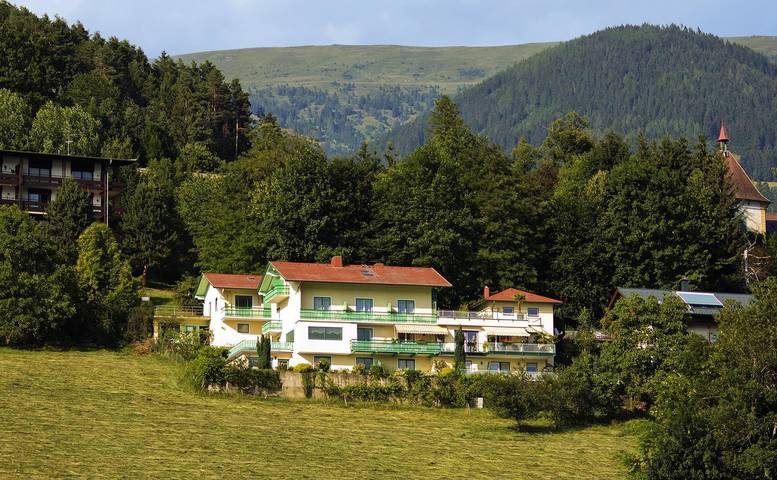 Pension für 2 Personen, mit Ausblick und Terrasse sowie Seeblick am Millstätter See - 2