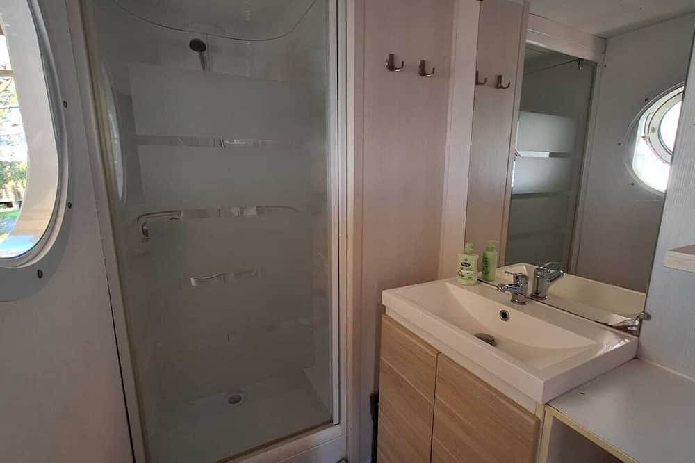 Mobil-home dans camping 4* in Vic-la-Gardiole, Côte méditerranéenne (France)