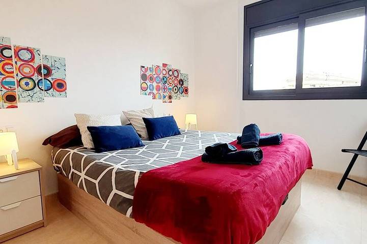 Ganze Wohnung, Warme Eckwohnung mit ausgezeichneter Aussicht und Lage in Deltebre, Delta de l'Ebre