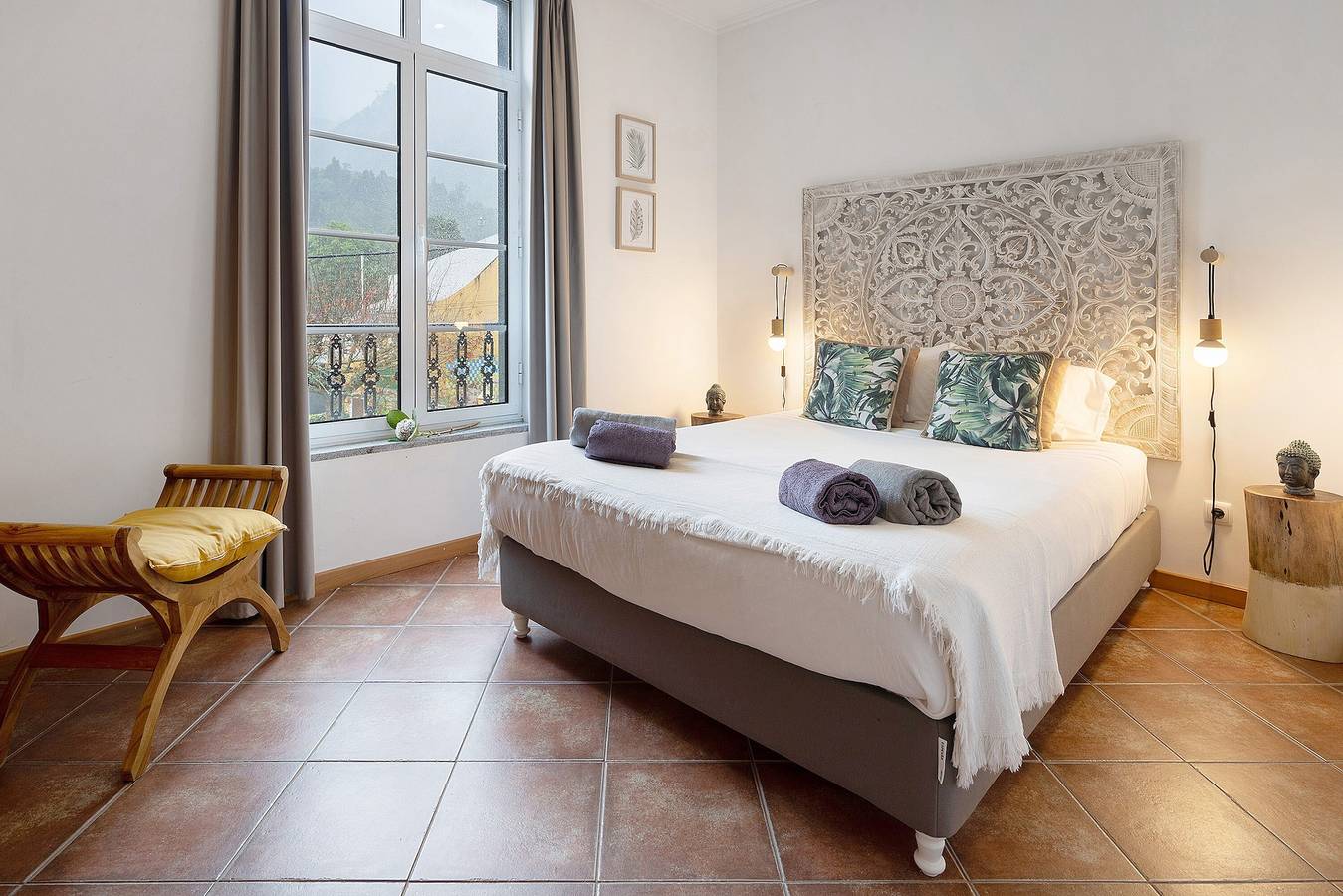 Vakantie Appartement Huis Bali Furnas met Uitzicht op de Bergen, Wi-Fi & Balkon, foto 12