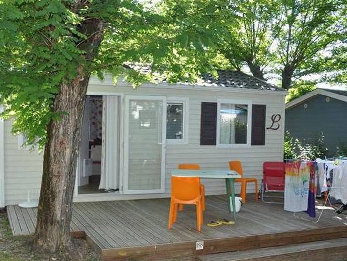 Mobil home pour 4 personnes, avec bassin pour enfant, animaux acceptés à Chauzon - 2
