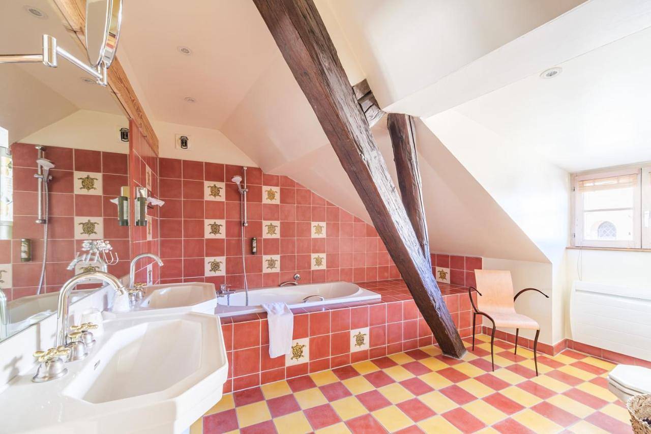 L'Hostellerie du Château in Eguisheim, Parc naturel régional des Ballons des Vosges