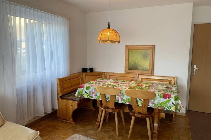 Ferienwohnung für 4 Personen, mit Balkon und Garten