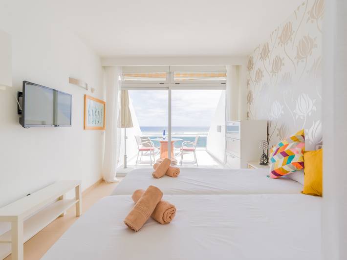 Location de vacances pour 2 personnes, avec terrasse et vue sur l’océan à Las Palmas de Gran Canaria - 2