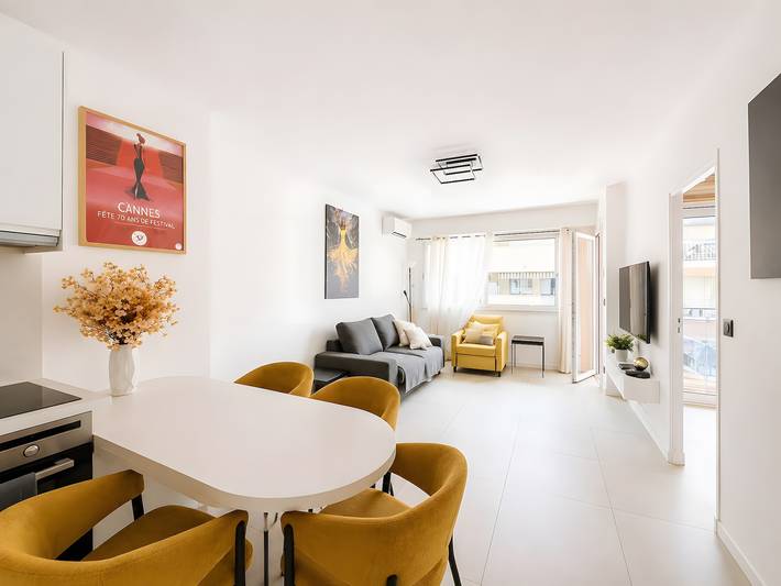 Appartamento intero, Appartamento "2 Pièces Cannes" con Balcone, Wi-Fi e Aria Condizionata in Cannes, Costa mediterranea (Francia)