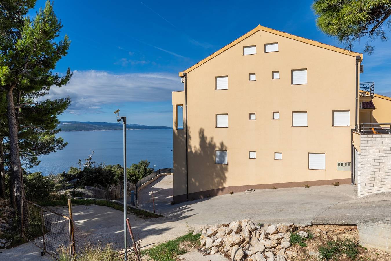 Ganze Wohnung, Studio Appartement mit Balkon und Meerblick Krvavica, Makarska As-23540-b in Krvavica, Makarska Riviera