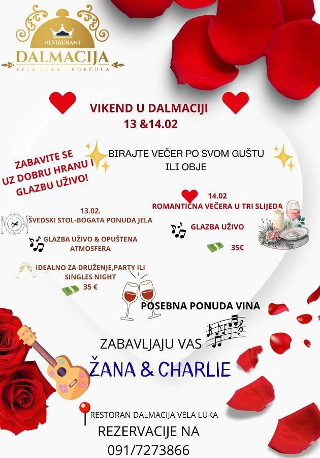 Chambre d’hôte pour 2 personnes, avec balcon et vue en Korcula