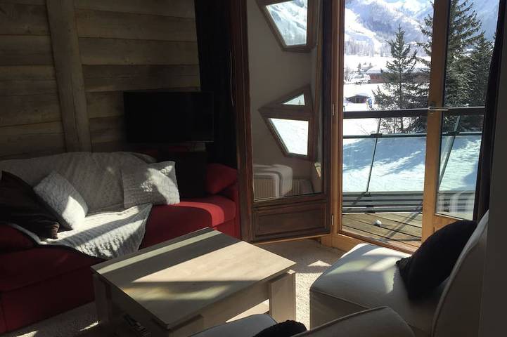 Location de vacances pour 6 personnes, avec balcon à Val-d'Isère