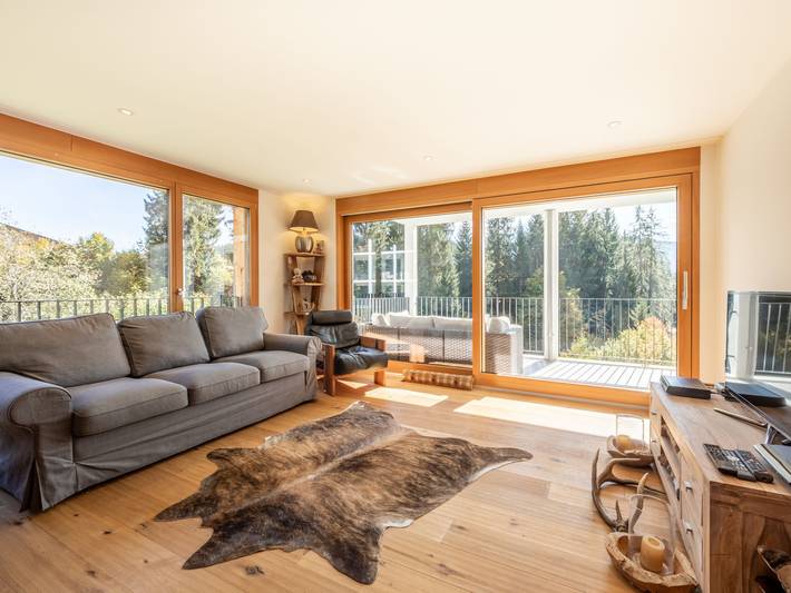 Ferienwohnung für 4 Personen, mit Balkon und Ausblick