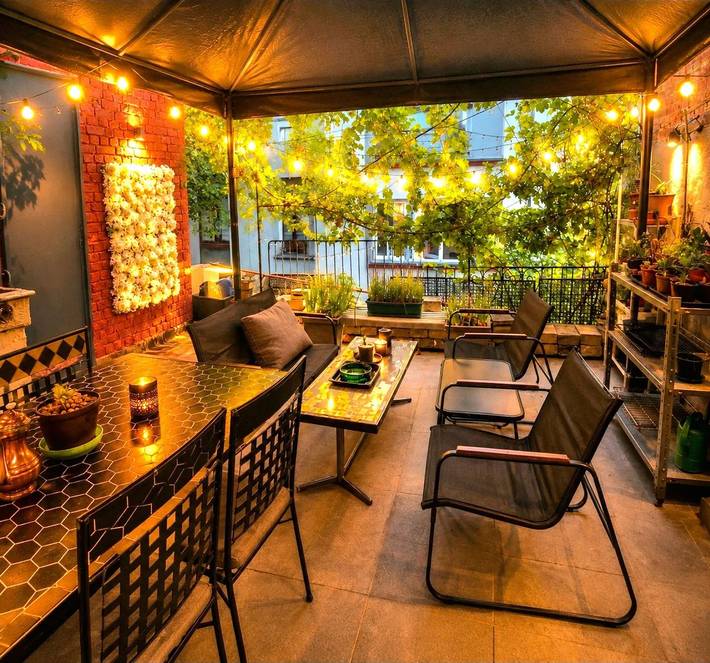 Appartement de vacances pour 2 personnes, avec terrasse et balcon/terrasse dans la Région de Bruxelles