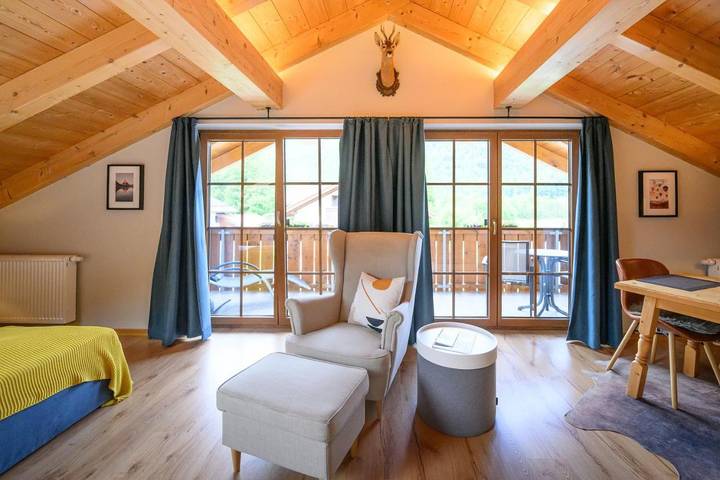 Ferienwohnung für 2 Personen, mit Ausblick und Balkon in Oberau - 2