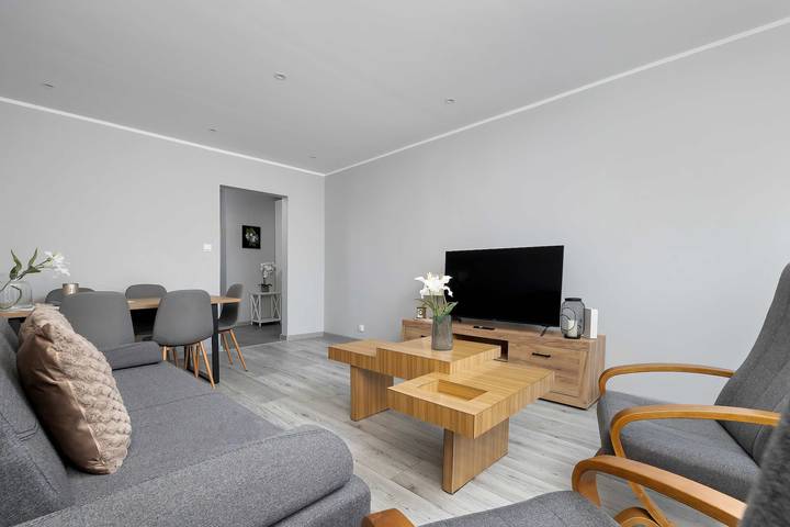 Gîte pour 6 personnes, avec Balcon et Terrasse à Katowice - 4
