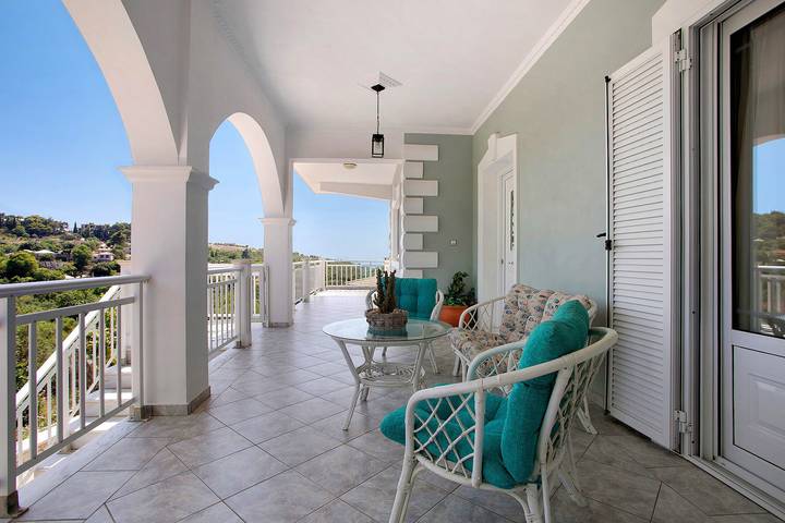 Ferienwohnung für 8 Personen, mit Balkon und Garten auf Zakynthos - 4