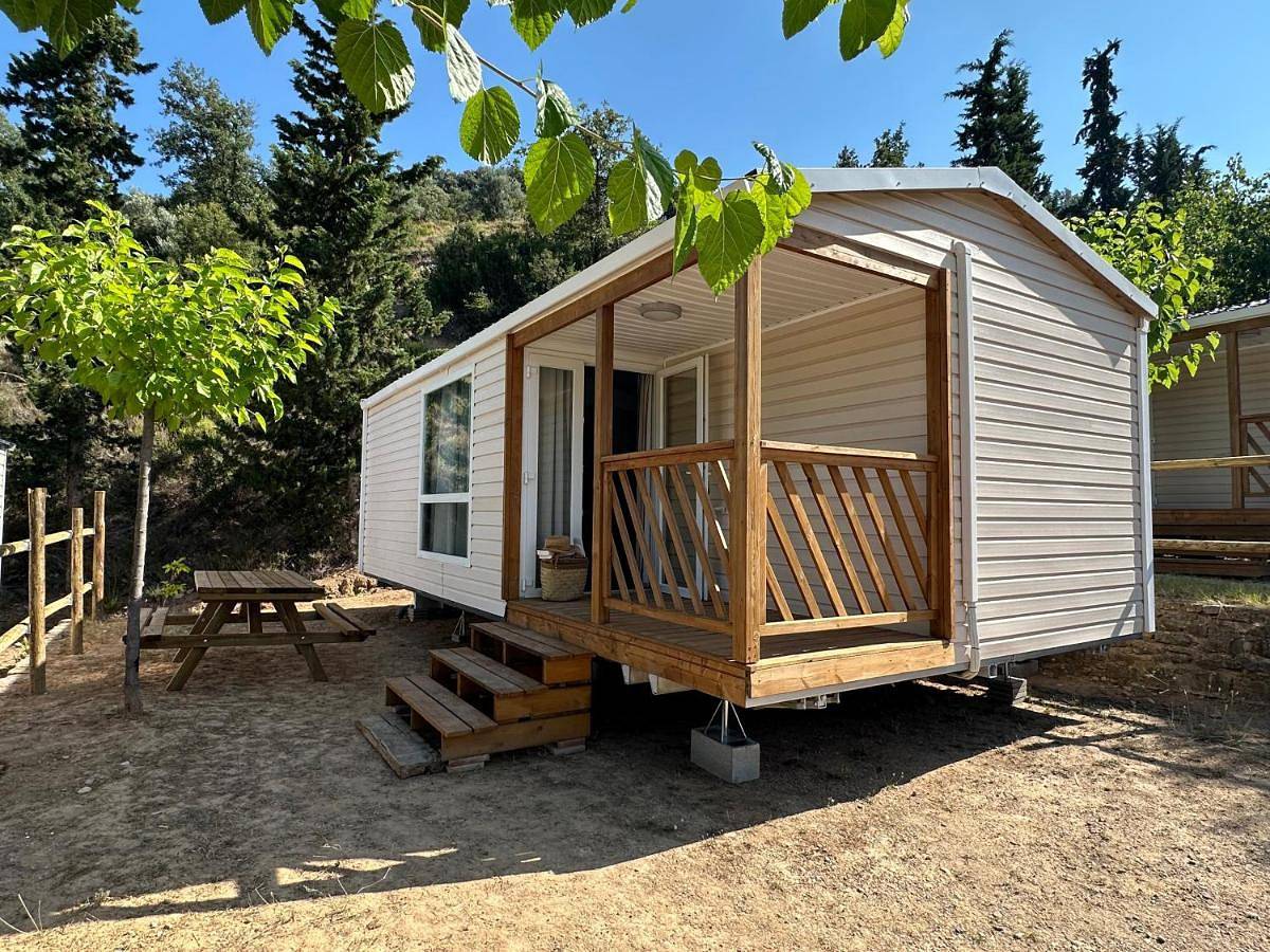 Camping Rio Vero de Alquézar in Alquézar, Provincia de Huesca