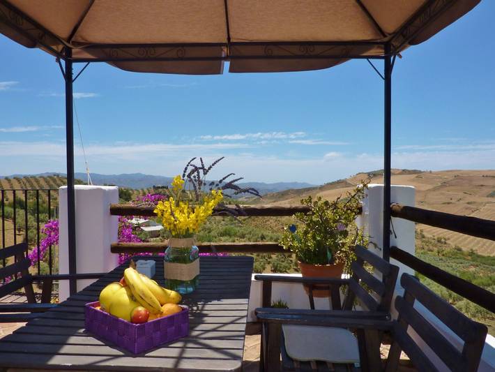 Chalet para 4 personas, con piscina y jardín en Antequera