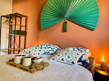 Gîte pour 4 personnes, avec terrasse dans Plage de Montabo