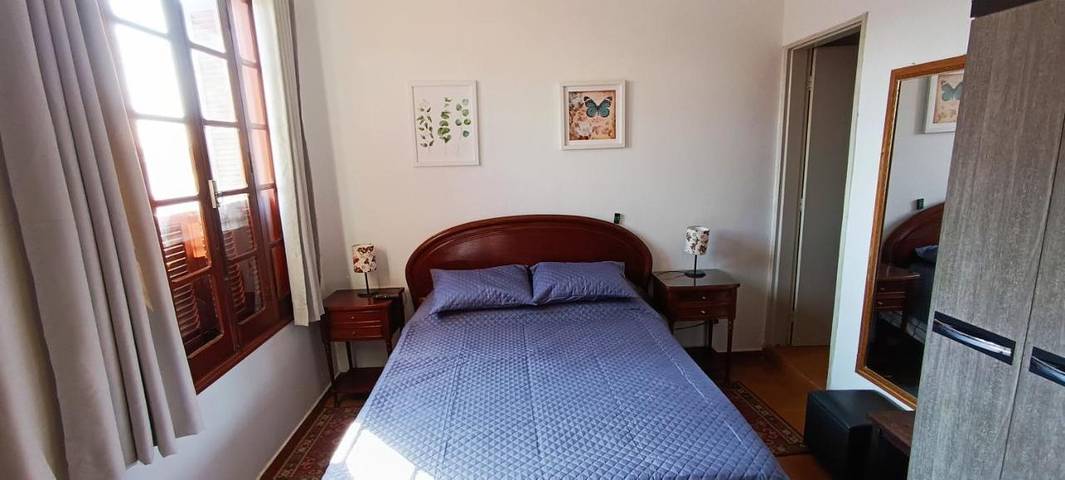 Casas e apartamentos de temporada para 5 pessoas, com jardim e sauna em Amparo