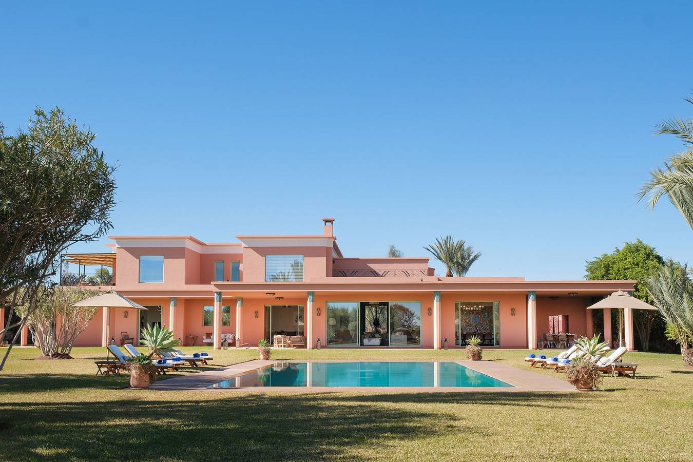 Villa pour 10 Personnes dans Marrakech, Marrakech-Safi