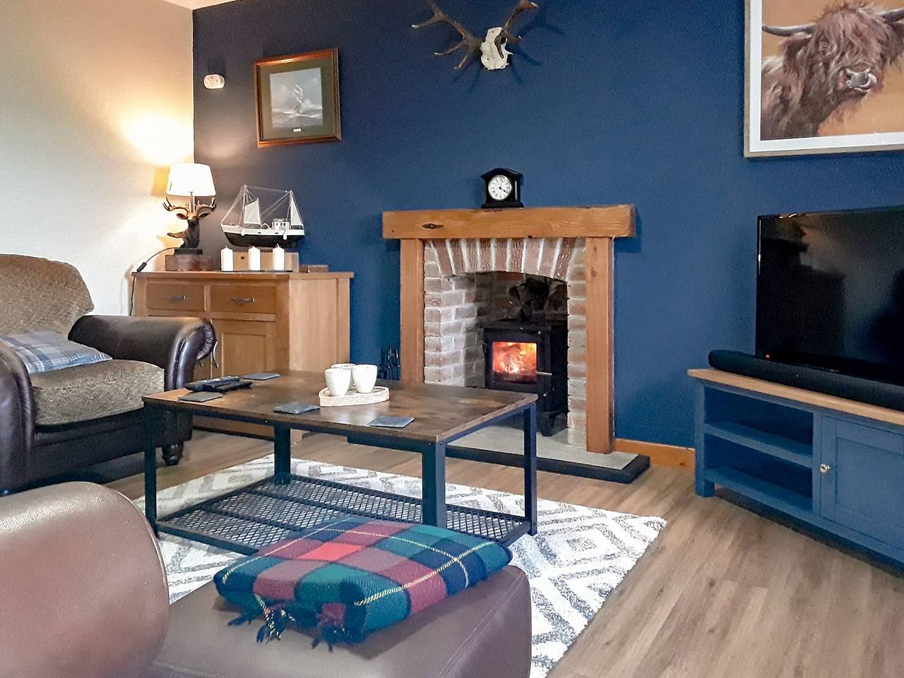Macrury Cottage in North Uist, Buiten-Hebriden