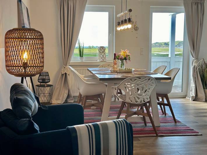 Ferienwohnung für 6 Personen, mit Balkon und Ausblick in Thiessow - 3