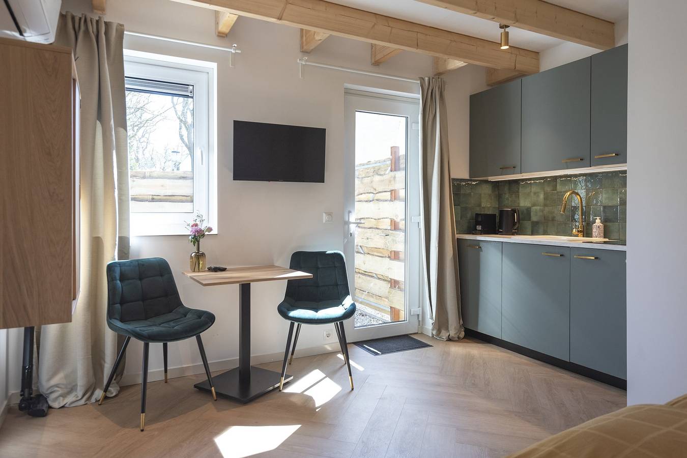 Ganzes Studio, Studio für 2 Personen mit Terrasse in Niederländische Nordsee