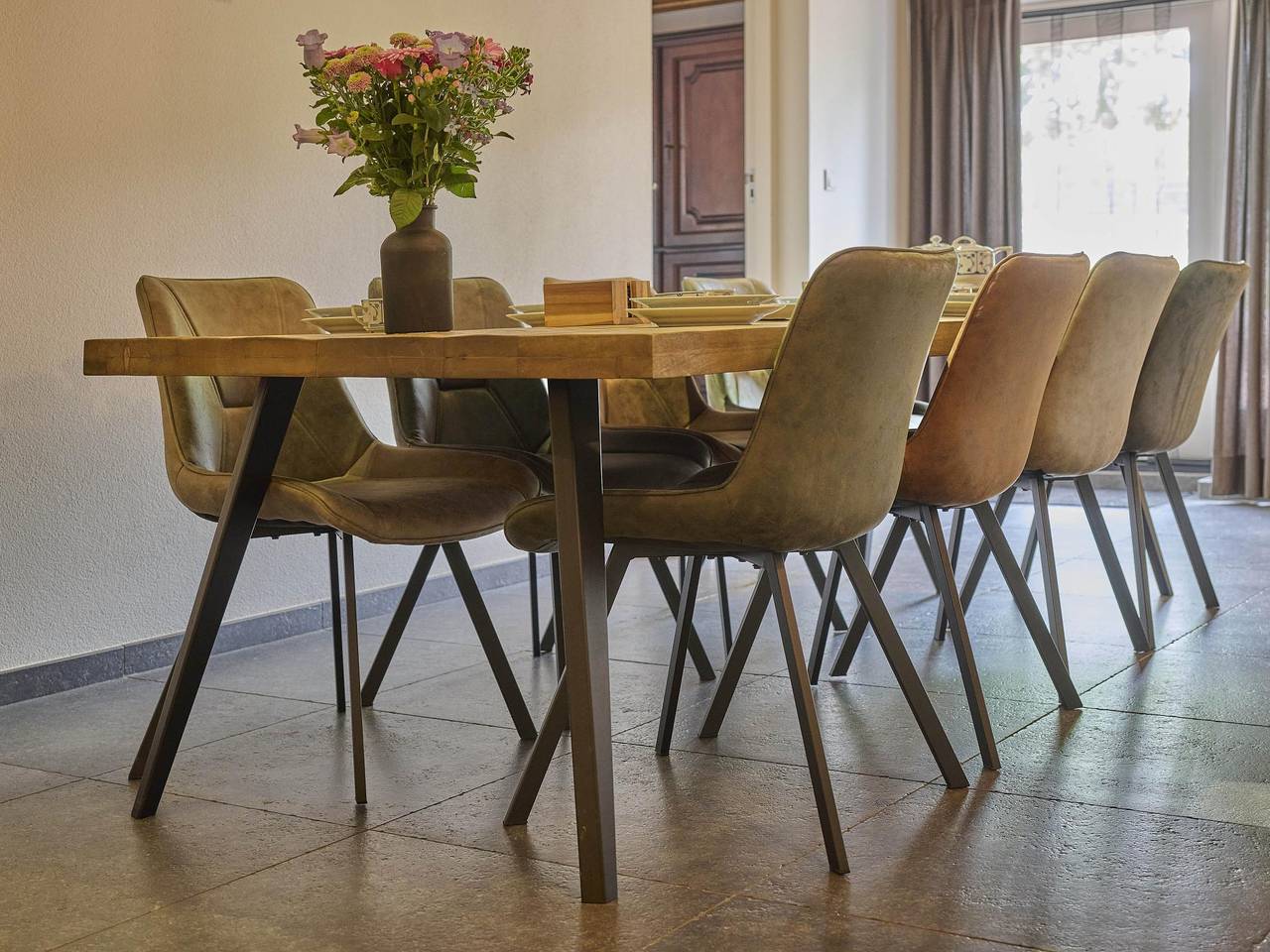 Ländliches Ferienhaus mit Blick auf die Hirsche
 in Reusel, Nordbrabant