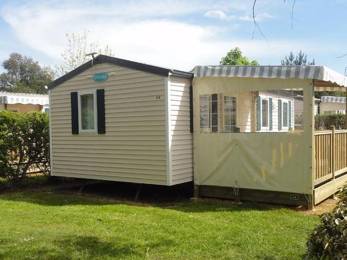 Camping Les Jardins du Morbihan - Mobilhome 4 personnes - Standard Zen 2 Ch 4 pers in Monterblanc, Parc naturel régional du Golfe du Morbihan