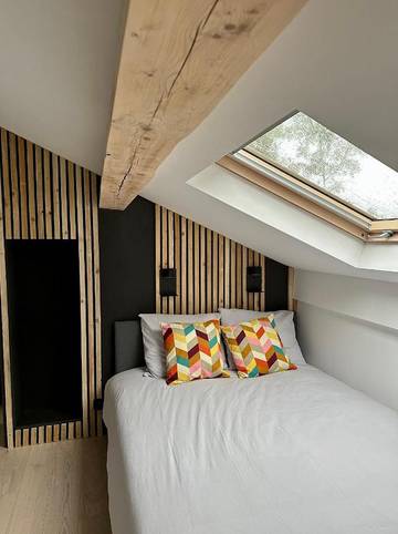 Gîte pour 2 personnes, avec terrasse dans Baronheid