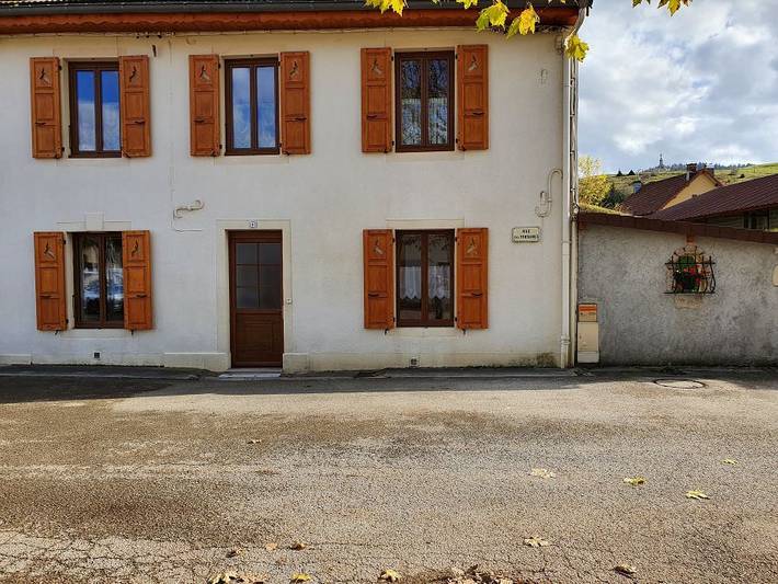 Maison de vacances pour 6 personnes, avec Terrasse ainsi que Jardin et Vue à Foncine-le-Haut