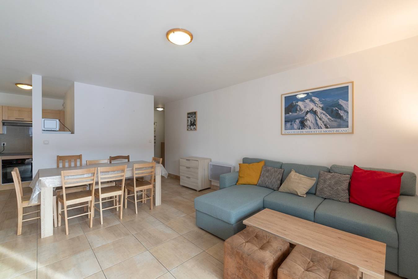 Ganze Wohnung, Modernes Apartment direkt an den Pisten in Morillon 1100 in Station de Morillon, Grand Massif