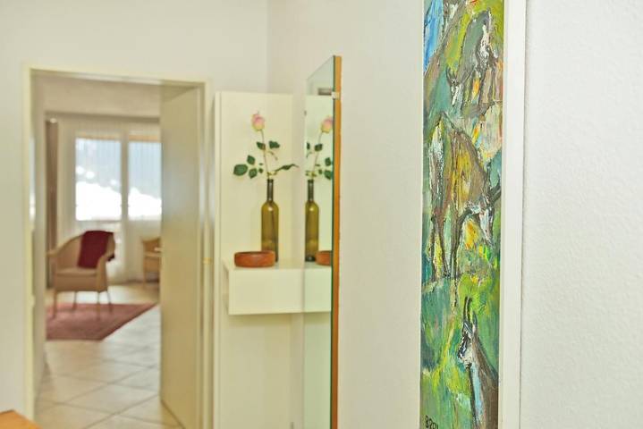 Ferienwohnung für 2 Personen, mit Garten und Sauna sowie Balkon in Davos - 4