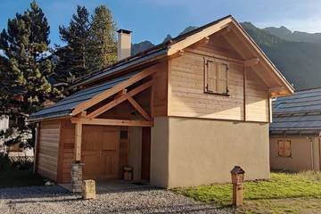 Maison de campagne pour 6 personnes, avec vue et jardin à Ceillac